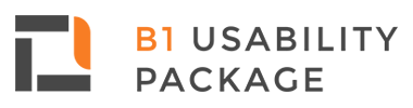B1 UP Usability Package